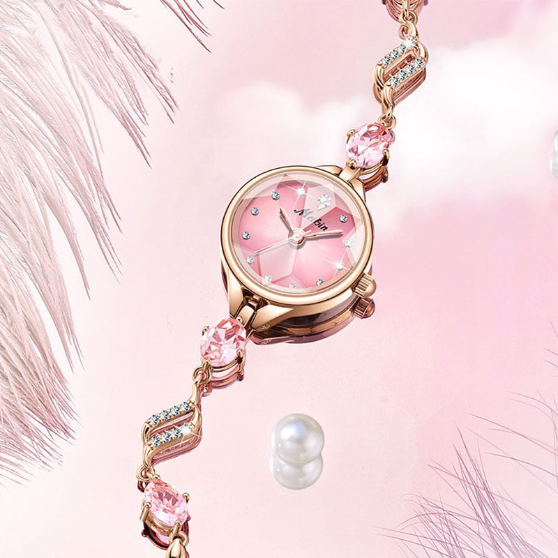 นาฬิกาควอตซ์สำหรับสุภาพสตรีนาฬ - Jewelry And Watches Luxury Brand บทวิจารณ์และราคา