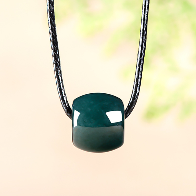 จี้สร้อยคอหยกพม่าแท้สีน้ำเงินเ - The Jewelry & Watches บทวิจารณ์และราคา