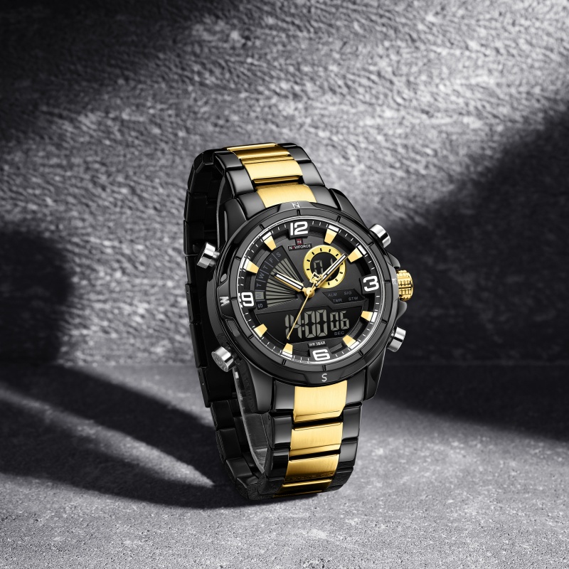 NAVIFORCE นาฬิกาข้อมือผู้ชายจอ - Watch Display Box บทวิจารณ์และราคา
