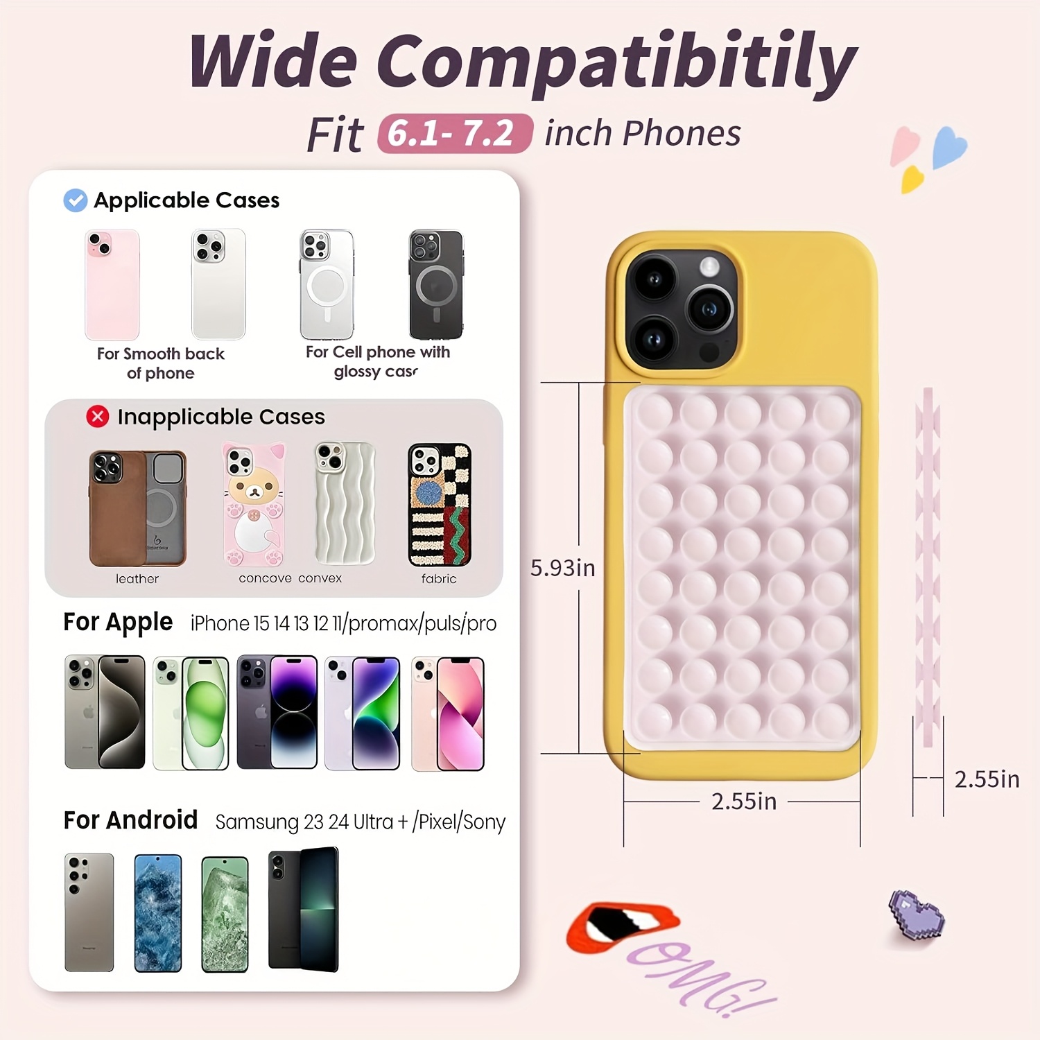 ขาตั้งโทรศัพท์แบบซิลิโคนสองด้า - Watches & Jewelry Repair Center New York Reviews บทวิจารณ์และราคา