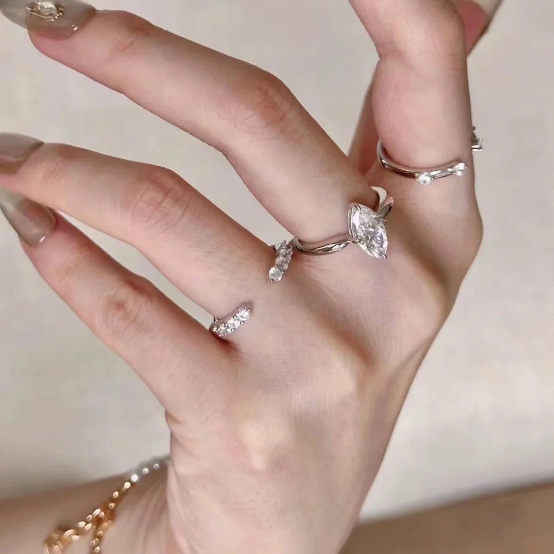 แหวนเงินแท้ S925 สไตล์มินิมอลแ - Minimalist Ring Stackable บทวิจารณ์และราคา